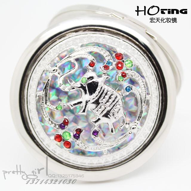 供應(yīng)廠家批發(fā)金屬化妝鏡鏤空系列