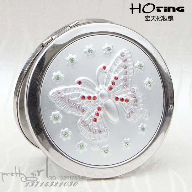 供應(yīng)俄羅斯風(fēng)格鑲鉆水晶小鏡子禮物