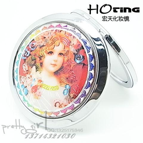 供應(yīng)俄羅斯化妝鏡一面有放大功能婚慶品