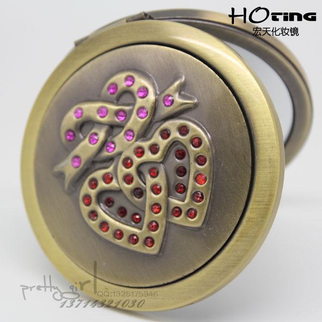 供應折疊鏡子化妝/便攜式韓國時尚