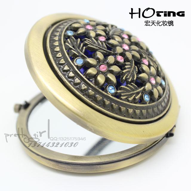 供應雙面折疊小鏡子可愛便攜鏡子批發(fā)實