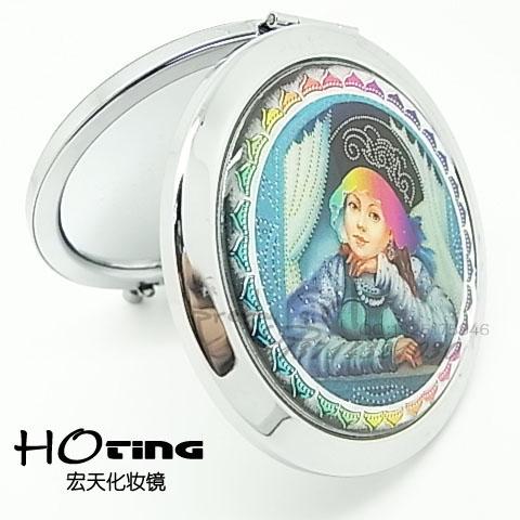 沖冠秒殺價俄羅斯化妝鏡子時尚款圖片