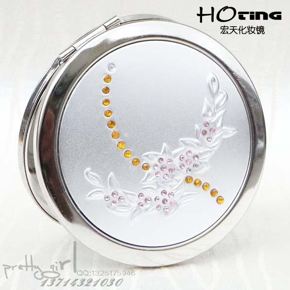 供應(yīng)俄羅斯風(fēng)格鑲鉆水晶小鏡子禮物