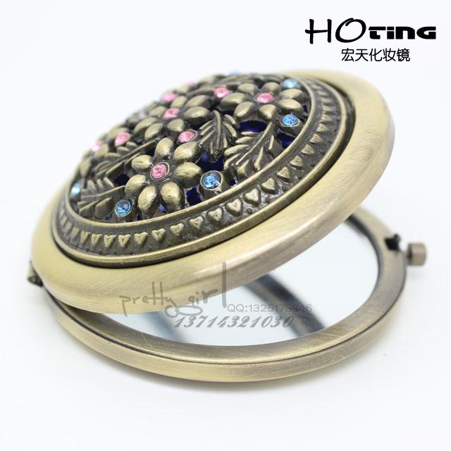 供應雙面折疊小鏡子可愛便攜鏡子批發(fā)實