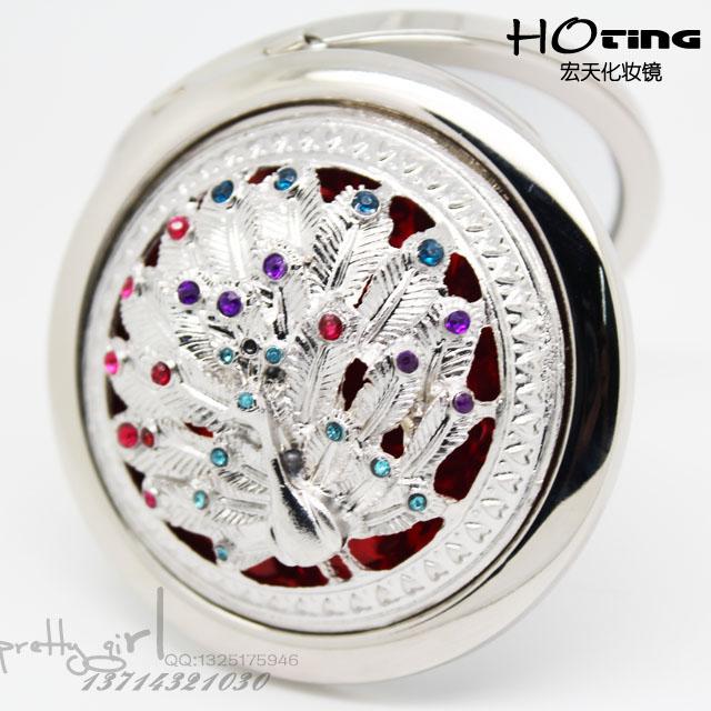 供應(yīng)鏡金色雕刻鏤空化妝鏡子多款混批