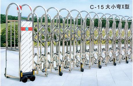 三水不銹鋼電動(dòng)伸縮門廠家圖片