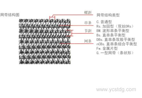 供应金属网带输送网带