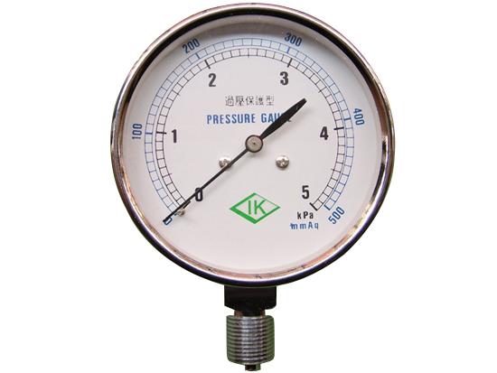 0-5KPA膜盒壓力表圖片