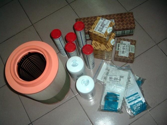 供應(yīng)濱州阿特拉斯空壓機機頭大修配件