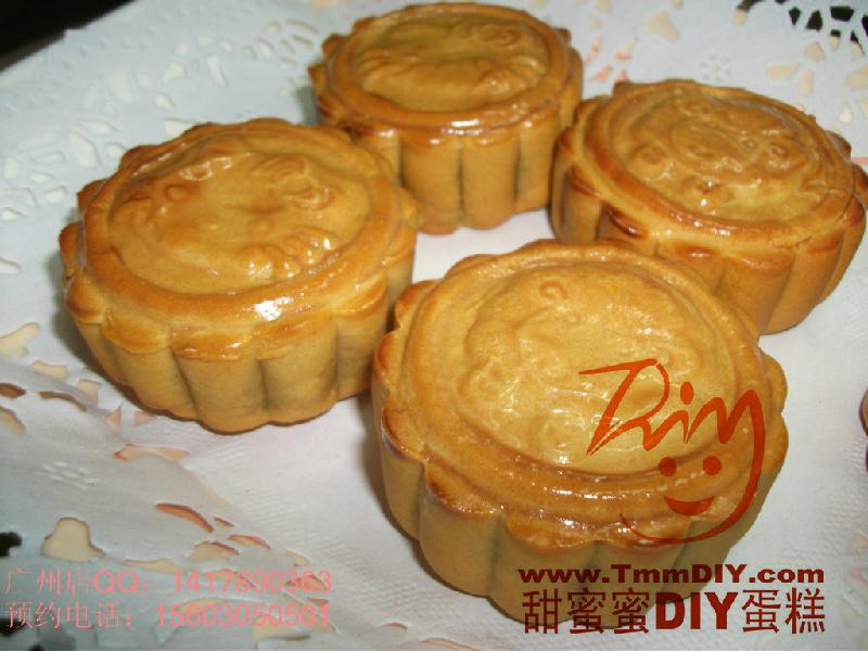 广州DIY广式月饼烤制月饼制作图片