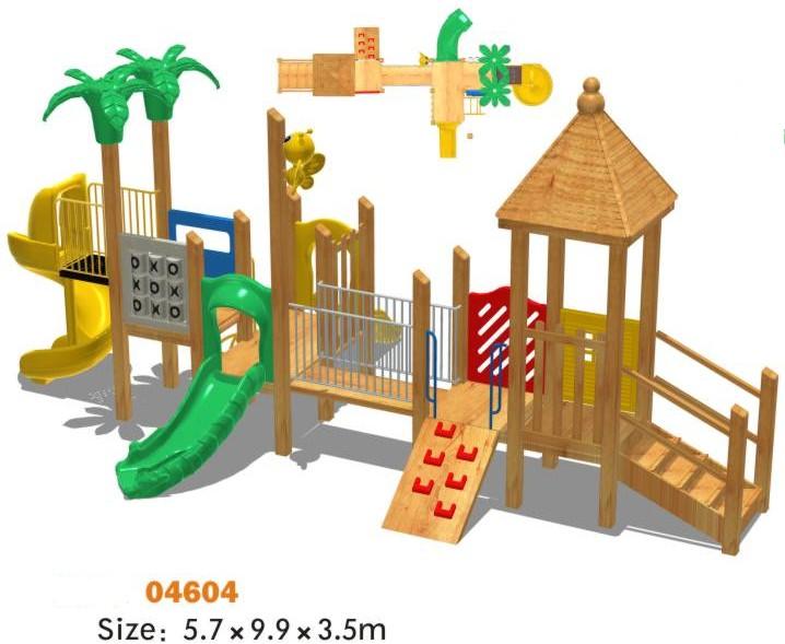 供應江蘇木質(zhì)組合滑梯