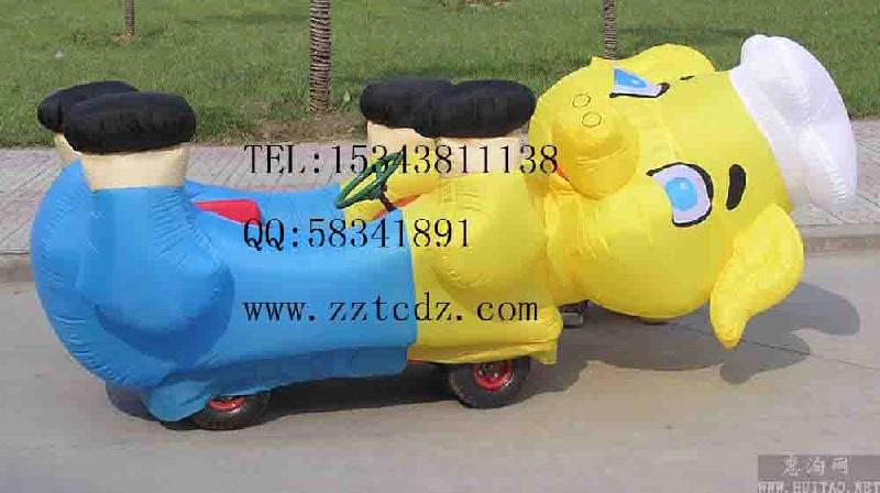 新款充氣電瓶車單人充氣電瓶車圖片