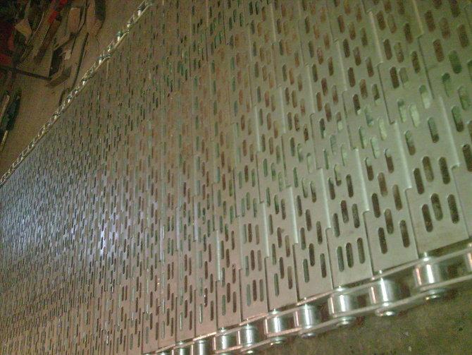 供應(yīng)304不銹鋼沖孔輸送鏈板