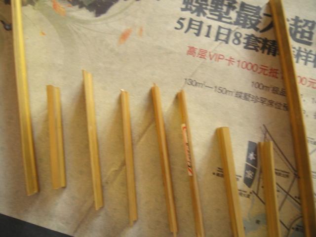 各地銅條水磨石銅條貴州省圖片