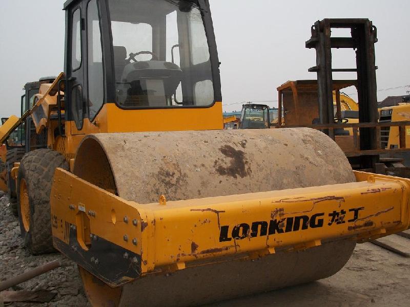 供應(yīng)煙臺二手壓路機市場，臨工20噸振動壓路機