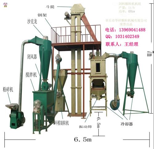 供应饲料机组环模饲料颗粒机组鱼饲料颗粒机组猪鸡饲料机组颗粒饲料机组