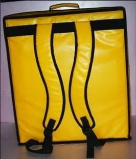 供應462655CM雙肩黃色外賣包