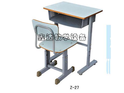 供应固定式环保学生课桌椅价格