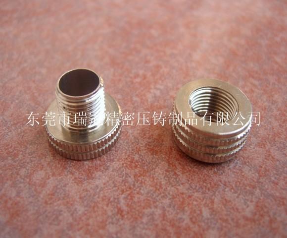 供應鋅合金精密壓鑄同心光纖連接頭