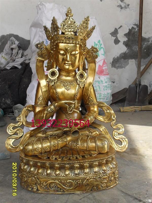 供應(yīng)銅雕藏佛批發(fā)吉祥天母銅雕度母白度母綠度母密宗佛像三面六臂佛像批發(fā)