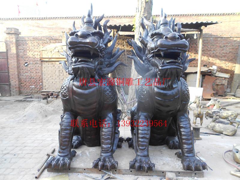 供應(yīng)銅麒麟設(shè)計制作麒麟神獸銅麒麟價格銅麒麟擺設(shè)銅麒麟鑄造廠家