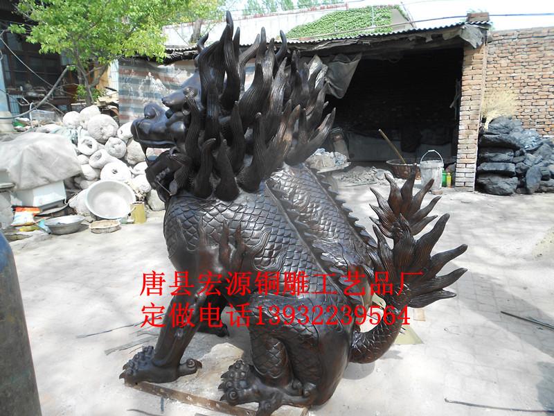 供應(yīng)銅麒麟設(shè)計制作麒麟神獸銅麒麟價格銅麒麟擺設(shè)銅麒麟鑄造廠家
