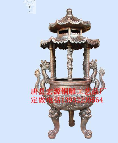 銅雕鑄造生產(chǎn)銅香爐鐵香爐三層塔爐 塔爐三層香爐鑄銅香爐鑄鐵 三層