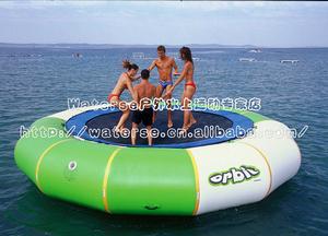 供應(yīng)水上嘣床水上跳床