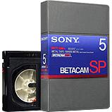 供应索尼BCT-5MC录像带Betacam SP 5分钟磁带图片