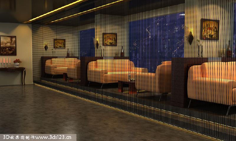 3D效果圖制作網(wǎng)上承接 做代做各種工裝門店 餐飲酒店KTV 辦公