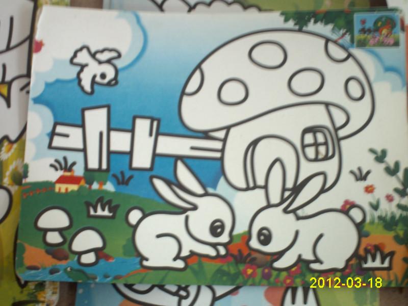 兒童沙畫批發(fā)沙畫彩砂圖片