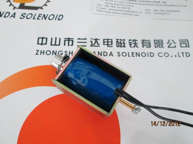 供應電磁鐵推拉式電磁鐵自動化開關電磁鐵24V直流電磁鐵