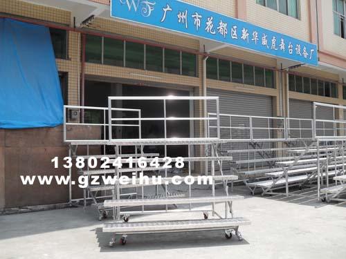 供應(yīng)五層折疊合唱臺合影架