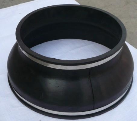 供應(yīng)橡膠異徑接頭華強橡膠接頭廠家 異徑橡膠接頭 橡膠大小頭