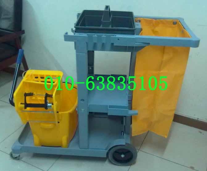 訂做手推保潔車(chē)圖片