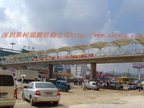 聊城屋頂張拉膜建筑圖片
