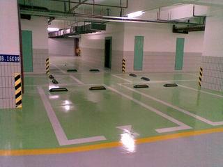 供應(yīng)停車場(chǎng)綠色地坪地下車庫灰色地板