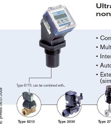 供应burkert8175型超声波液位变送器图片