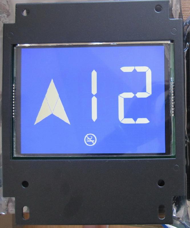 供應(yīng)西子奧的斯轎廂藍(lán)屏液晶顯示STN640