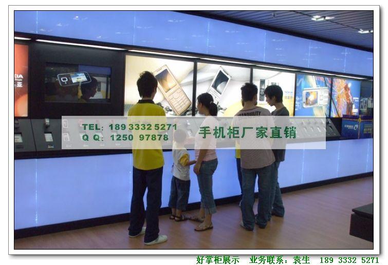 供應(yīng)湖南諾基亞開放式體驗柜展真機
