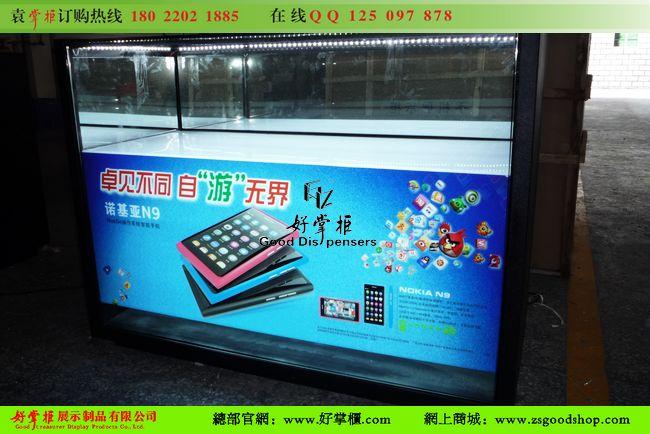 供應(yīng)諾基亞手機柜臺廠家*款手機柜圖
