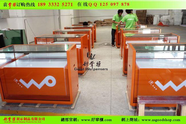 供應中國聯(lián)通沃手機專柜聯(lián)通手機柜定做