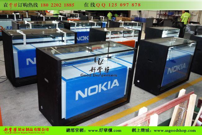 供應(yīng)諾基亞手機展示柜臺圖片諾基亞柜臺