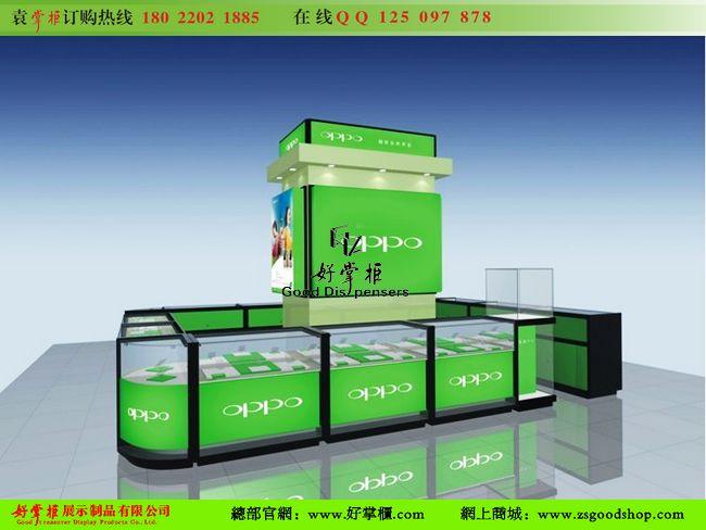 供應(yīng)OPPO手機專柜*款手機柜帶燈