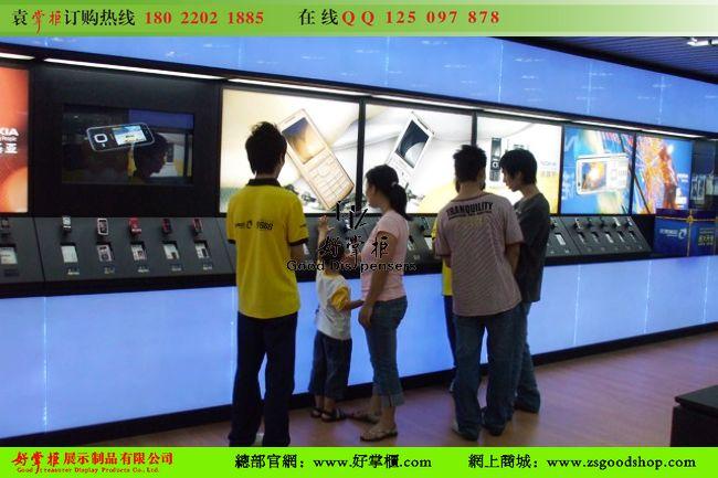 供應(yīng)諾基亞手機(jī)柜諾基亞手機(jī)體驗柜定做