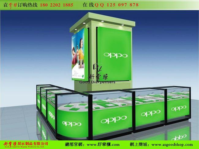 供應(yīng)OPPO手機專柜*款手機柜帶燈