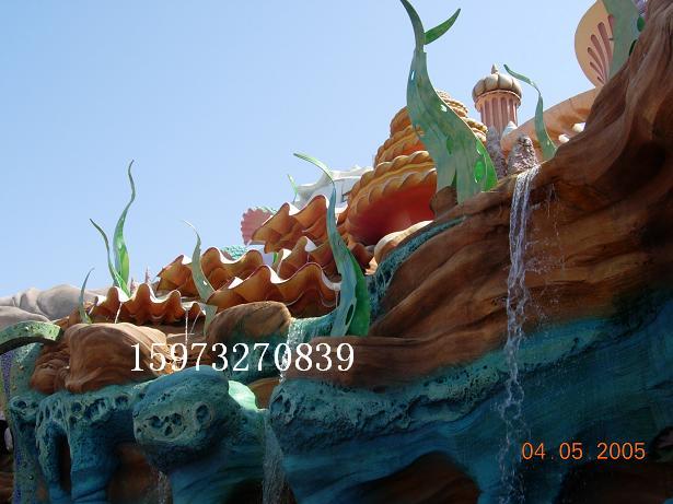 江西假山施工圖片