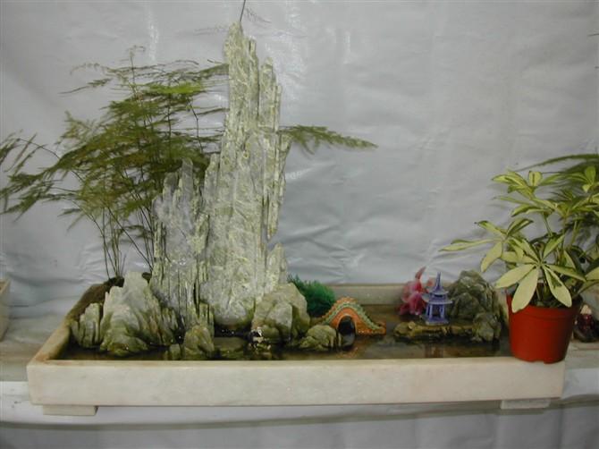 供應(yīng)制作山石盆景