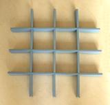 鋁格柵天花顏色格柵天花厚度圖片