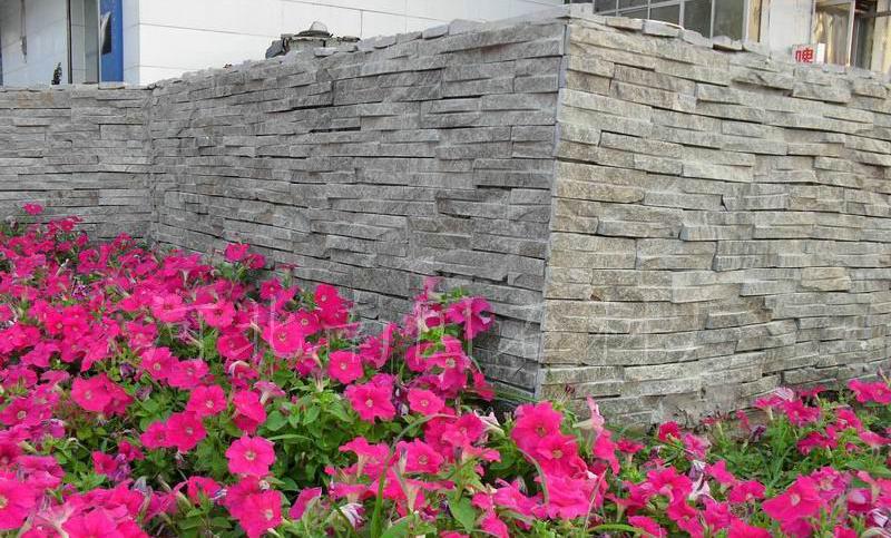 供應(yīng)河北綠板綠石英板巖開槽文化石專賣